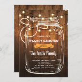 Familien-Wiedersehen-Party Einladung (Vorne/Hinten)