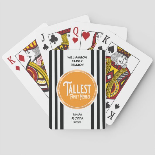 Familien-Wiedersehen-Preis-größtes Spielkarten (Rückseite)