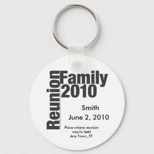 Familien-Wiedersehen souviner keychain 2010 Schlüsselanhänger
