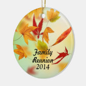 Familien-Wiedersehen-Verzierung Keramikornament (Links)