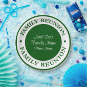 Familien-Wiedersehen-WegwerfTeller Pappteller (Party)