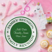 Familien-Wiedersehen-WegwerfTeller Pappteller (Party)