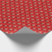 FAMILIEN-ZEIT-GESCHENK-VERPACKUNG GESCHENKPAPIER (Ecke)