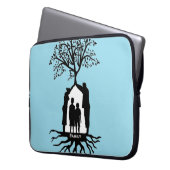 Familienabdeckung Laptopschutzhülle (Vorderseite Links)