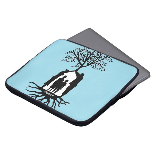 Familienabdeckung Laptopschutzhülle (Vorne Oben)