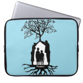 Familienabdeckung Laptopschutzhülle (Vorderseite)