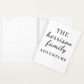 Familienabenteuer Modernes Minimaldesign Planer (Anzeige)