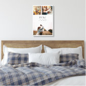 Familienangebot FotoCollage Modernes Personalisier Leinwanddruck (Insitu (Schlafzimmer))