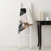 Familienangebot FotoCollage Modernes Schwarzes Sherpadecke (Beispiel)