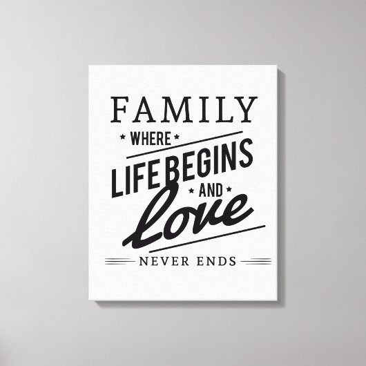 Familienangebot Leinwanddruck (Vorderseite)