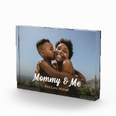 Familienangebot Mommy und Me Typografie Fotoblock (Rechts)