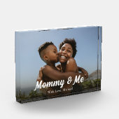 Familienangebot Mommy und Me Typografie Fotoblock (Links)