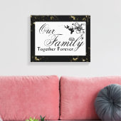 Familienangebot/überzogene Canvas Leinwanddruck (Insitu (Wohnzimmer))