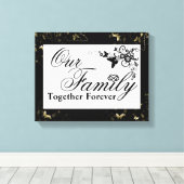 Familienangebot/überzogene Canvas Leinwanddruck (Insitu (Holzboden))
