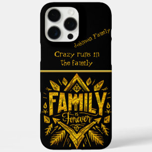 Familienanleihen und ewig Liebe zum künstlerischen iPhone 16 Pro Max Hülle