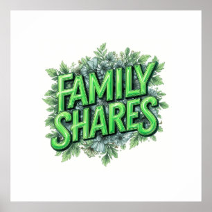 Familienanteile Poster