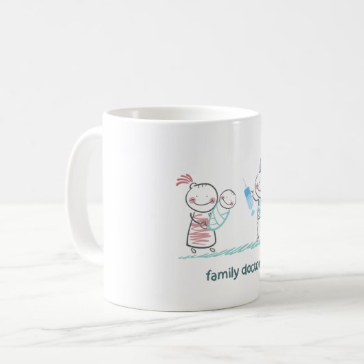 Familienarzt Kaffeetasse (Vorderseite Links)