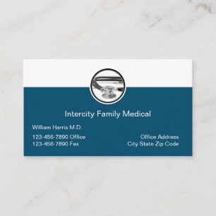 Familienarzt Medizin Visitenkarten Visitenkarte