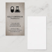 Familienarzt | Praxis MD | Apothekerin Visitenkarte (Vorne/Hinten)