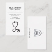 Familienarzt | Praxis MD Visitenkarte (Vorne/Hinten)