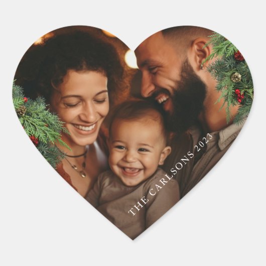 Familienaufkleber Herz-Aufkleber (Vorderseite)