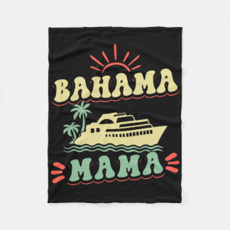 Familienausflug Bahama Mama Fleecedecke