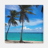 Familienausflug Beach Urlaub Guadeloupe Karibik Magnet (Vorne)