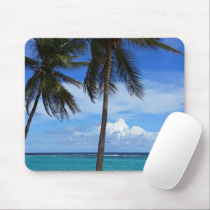Familienausflug Beach Urlaub Guadeloupe Karibik Mousepad