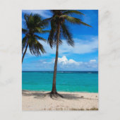 Familienausflug Beach Urlaub Guadeloupe Karibik Postkarte (Vorderseite)