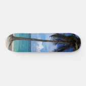Familienausflug Beach Urlaub Guadeloupe Karibik Skateboard (Horizontal)