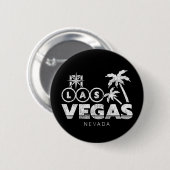 Familienausflug Souvenir Las Vegas Urlaub Button (Vorne & Hinten)