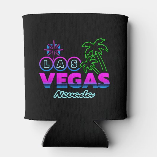 Familienausflug Souvenir Las Vegas Urlaub Dosenkühler (Rückseite)