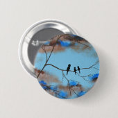 Familienbaum aus Originalgemälde Button (Vorne & Hinten)