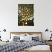 Familienbaum der Familie Cornaro Leinwanddruck (Insitu (Schlafzimmer))