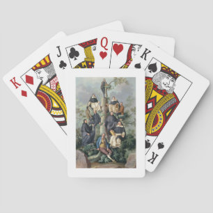 Familienbaum der Familie Sammartin, 1787 Spielkarten