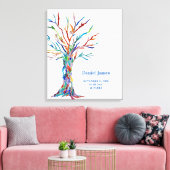 Familienbaum der Geburtsstaten Leinwanddruck (Insitu (Wohnzimmer))