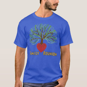 Familienbaum Familienzusammenkunft T-Shirt