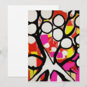 Familienbaum Feiertagskarte (Vorne/Hinten)