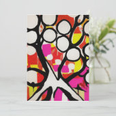 Familienbaum Feiertagskarte (Stehend Vorderseite)