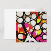 Familienbaum Feiertagskarte (Vorne/Hinten)