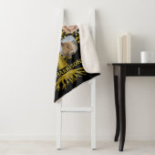 Familienbaum Foto Collage 8 Bilder Name| Gold Blac Sherpadecke (Beispiel)