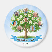 Familienbaum Foto Liebe Ansammlung Beifall Geschen Magnet (Vorne)