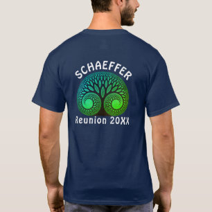 Familienbaum für Lebensveranstaltung oder Wiederse T-Shirt