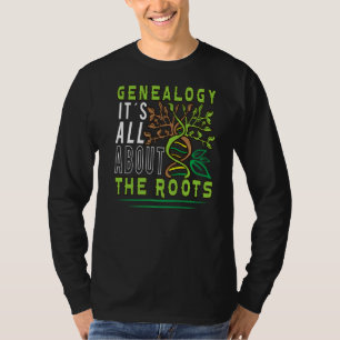 Familienbaum Historiker Genealogin T-Shirt