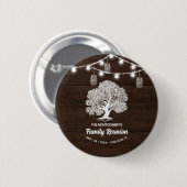 Familienbaum-Lichterkette Wiedersehens-Button-Gesc Button (Vorne & Hinten)