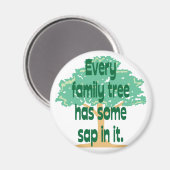 Familienbaum Magnet (Vorderseite/Rückseite)