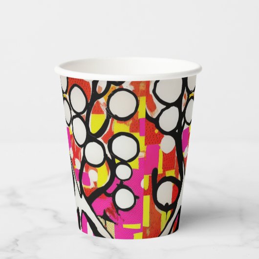 Familienbaum Pappbecher (Vorderseite)