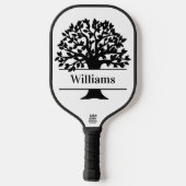 Familienbaum Pickleball Schläger (Rückseite)