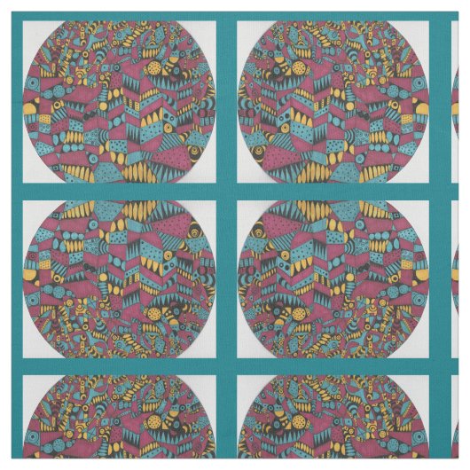 Familienbaum Stoff (Muster)