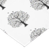 Familienbaum Tischdecke (Schrägansicht)